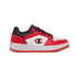 Sneakers bianche e rosse da ragazzo con logo laterale Champion Rebound 2.0 Low B GS, Brand, SKU s352500152, Immagine 0